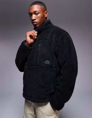 The North Face M66 extreme pile fleece zip through jacket in black | ASOS (Global)