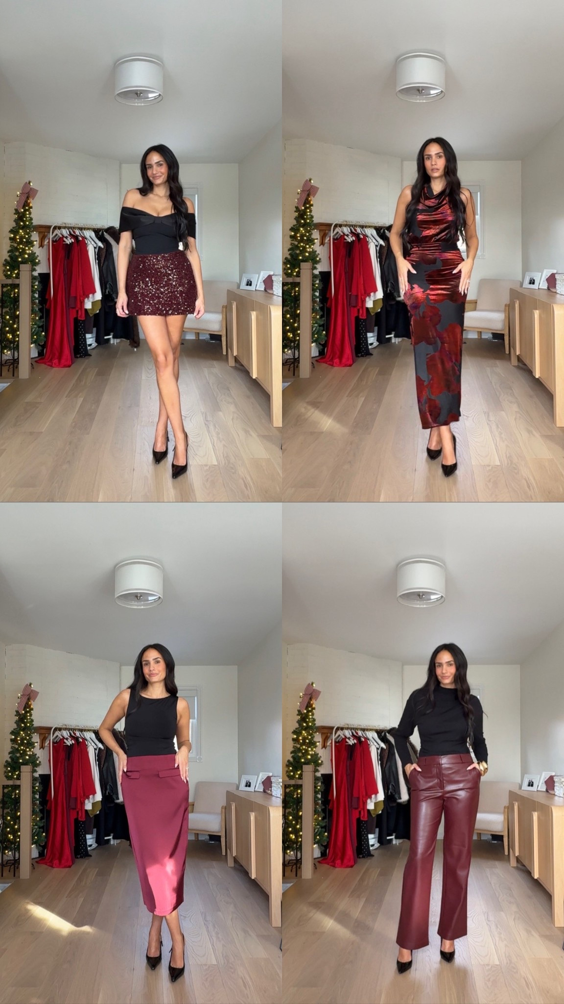 Shop @dynamiteclothing and save up to 50% off during their Boxing Day sale!!! Here are a few outfit ideas that you can wear for New Year’s Eve 🥂✨

Small in all tops 
Medium halter dress 
Medium skirts
Size 6 pants 
Small sequin mini dress 

#dynamitestyle #boxingdaysale #outfitinspo #newyearseve #sale


#LTKcanada #LTKpartywear