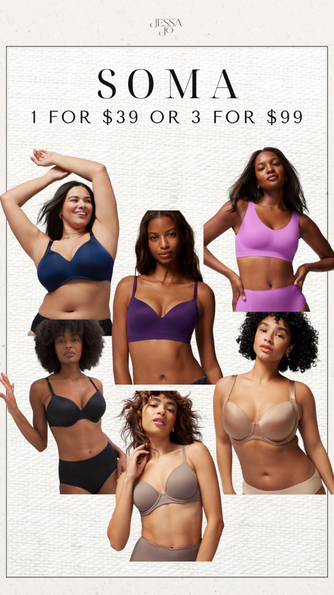 Soma 1 for $39 or 3 for $99 

#LTKfindsunder50 #LTKfindsunder100