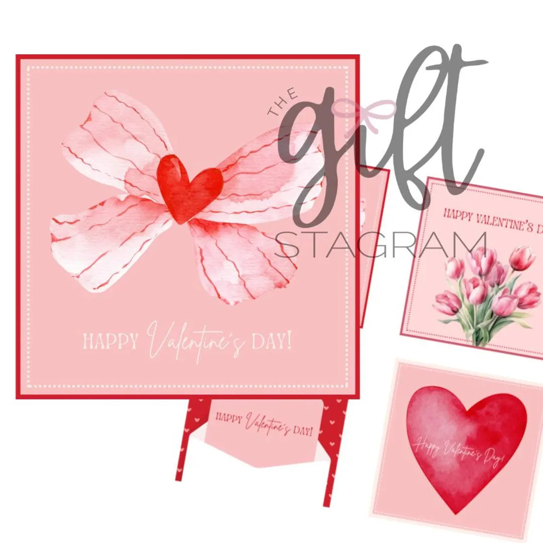 Happy Valentine's Day Gift Tag Bundle | DIGITAL DOWNLOAD | Generic Valentine's Gift Tag | Valenti... | Etsy (US)
