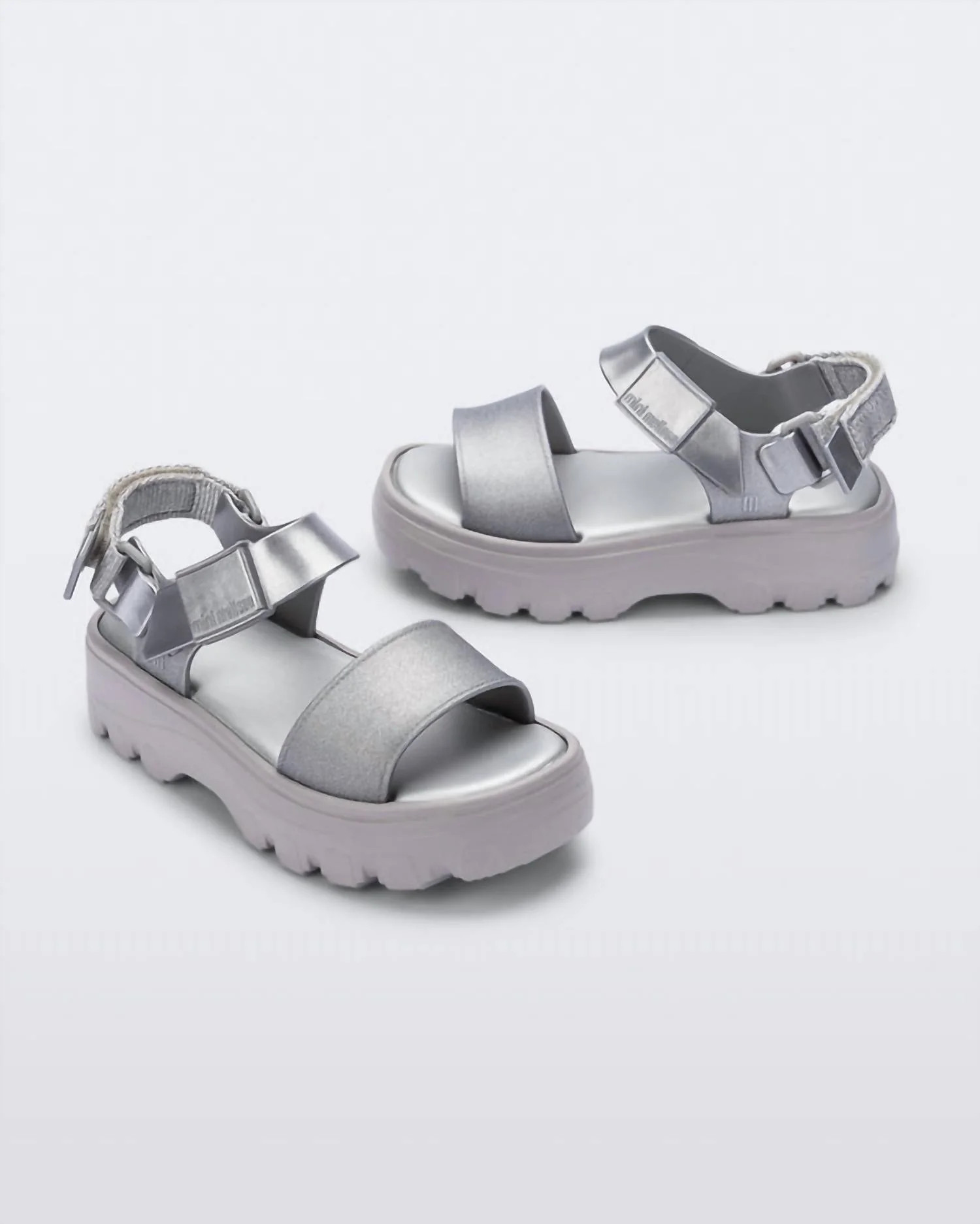 Women's Kick Off Sandal In Silver | Shop Simon