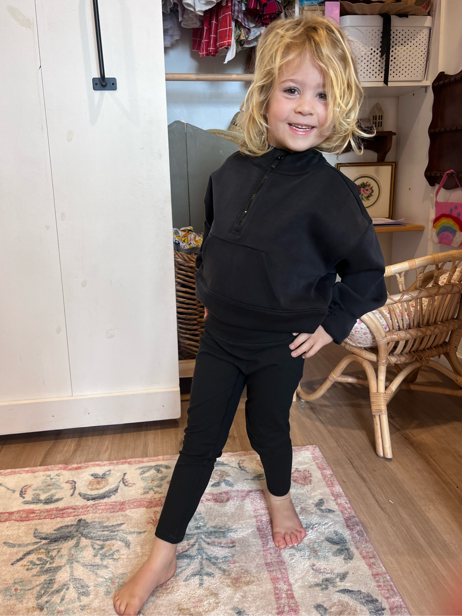 Toddler workout clothes at Target are making my mama and me matching set dreams come true! 