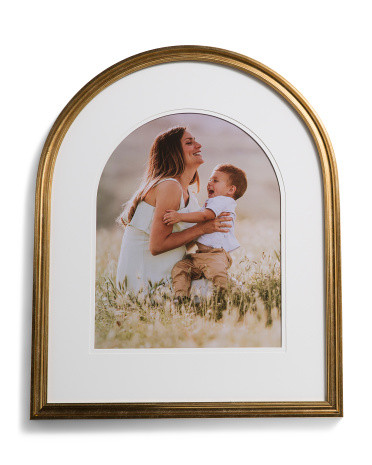 16x20 Matted To 11x14 Metal Arch Wall Portrait Frame | TJ Maxx