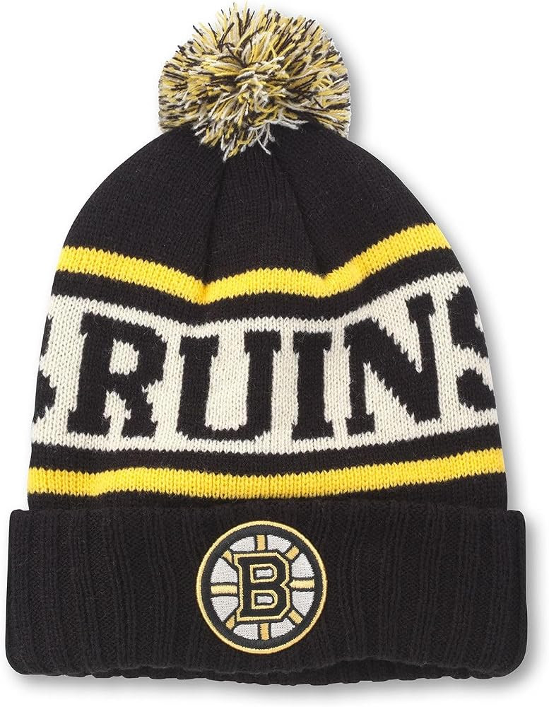 AMERICAN NEEDLE Officially Licensed NHL National Hockey League Team Pillow Line Knit Beanie Cap | Amazon (US)