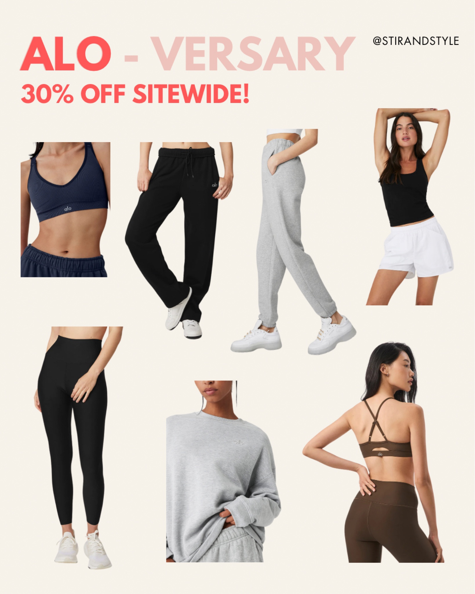 Shop Alo’s biggest sale of the year with 30% off site-wide! 

#LTKActive #LTKsalealert #LTKfitness