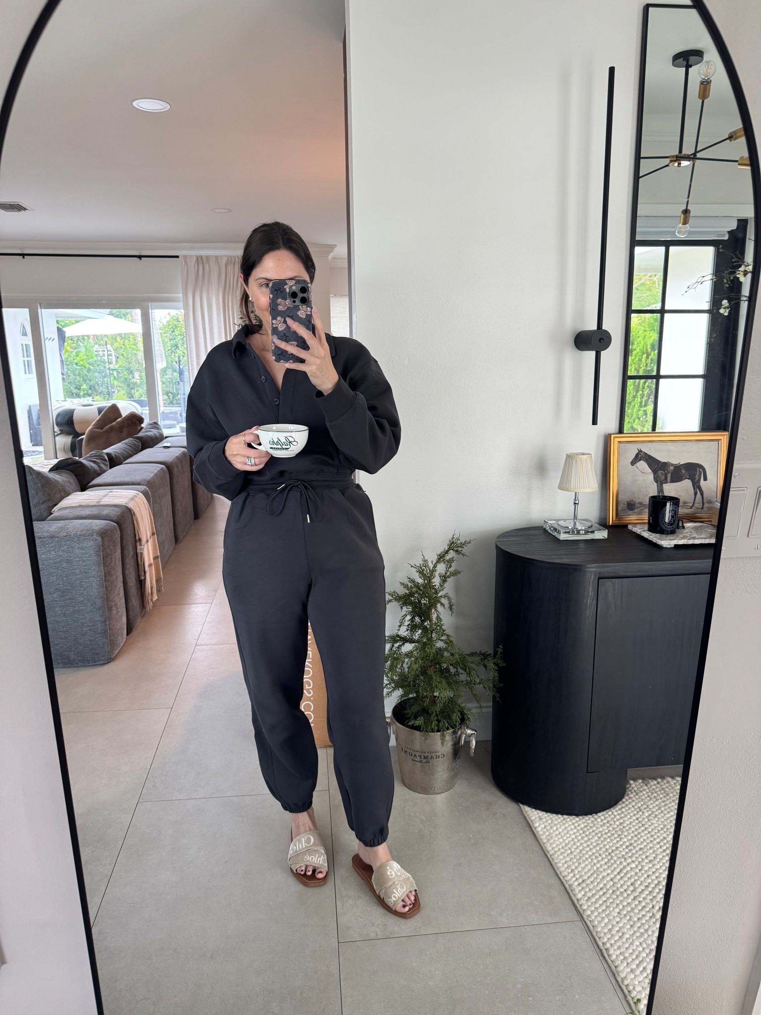 Mom outfit 🖤 here to tell you that this Abercrombie  black jumpsuit is everything 😍✨ got M for a loose comfy feel 

#LTKmomlife #LTKdayinmylife #LTKSaleAlert