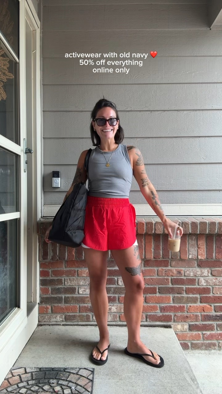 movin & groovin in activewear all summer long - 50% off at @oldnavy from 6/19-6/22 - online only! 🤍 #oldnavy #oldnavypartner #oldnavyfinds #oldnavystyle

#LTKootd #LTKSeasonal #LTKSaleAlert