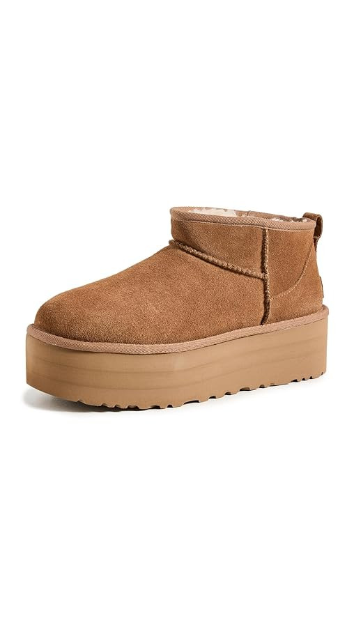 UGG Women's Classic Ultra Mini Platform Boot | Amazon (US)