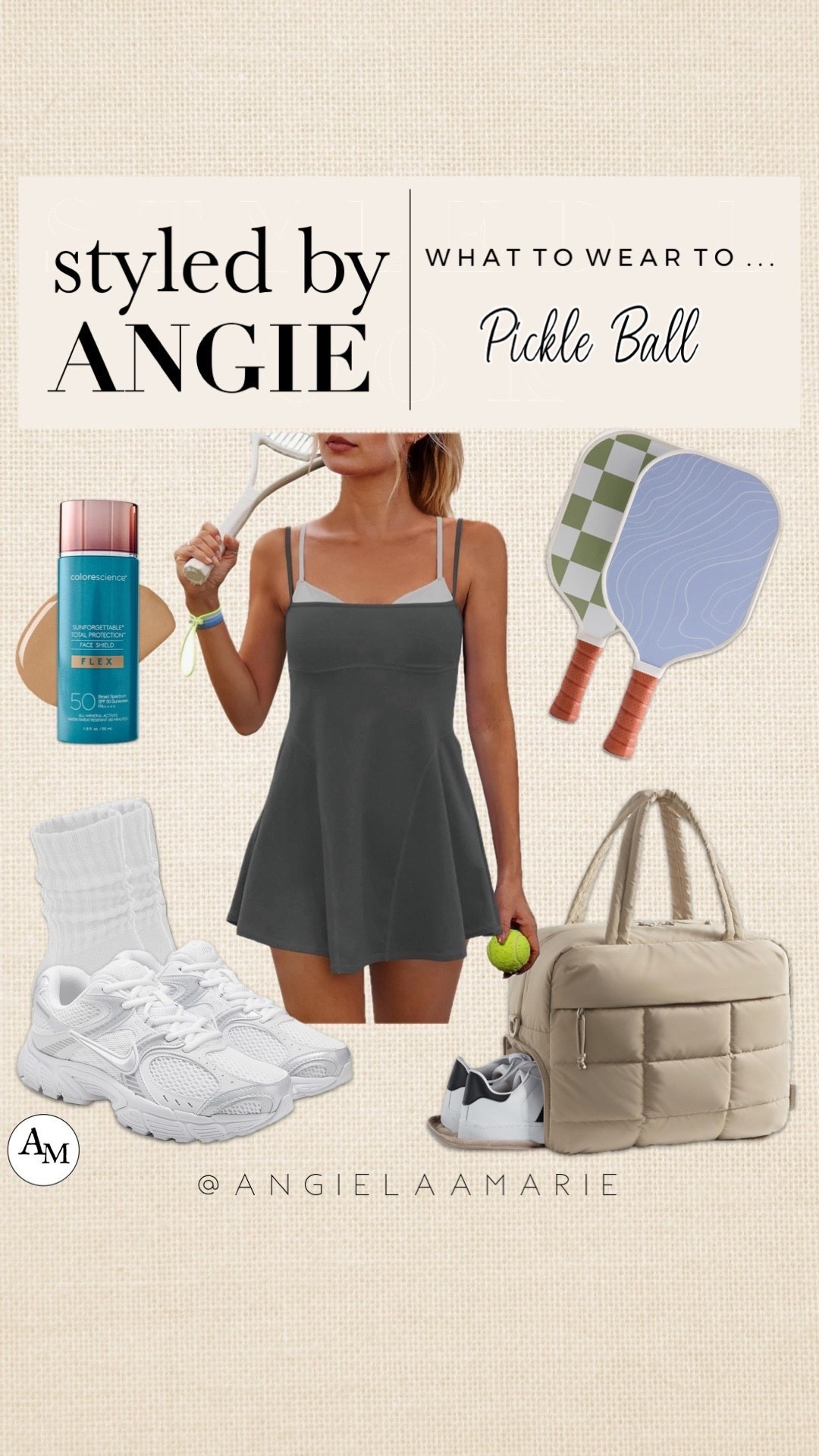 Styled by Angie — What to wear to: Pickleball 🎾🏓



#LTKWorkwear #LTKSwim #LTKWedding #LTKHome #LTKBaby #LTKMens #LTKSaleAlert #LTKU #LTKBeauty #LTKBump #LTKOver40 #LTKTravel #LTKSeasonal #LTKKids #LTKMidsize #LTKActive #LTKPetite #LTKdayinmylife #LTKgrwm #LTKootd #LTKfitnessgoals #LTKmomlife #LTKmorningroutine #LTKselfcare #LTKstorytime #LTKfoodie #LTKvlog #LTKTall