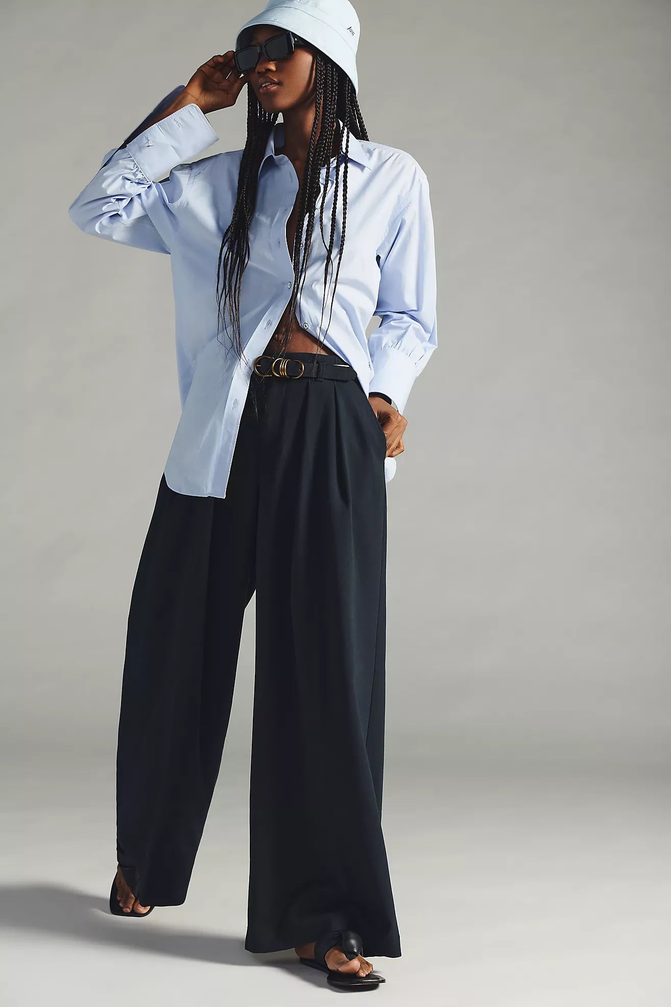 Maeve Pleated Trousers | Anthropologie (US)