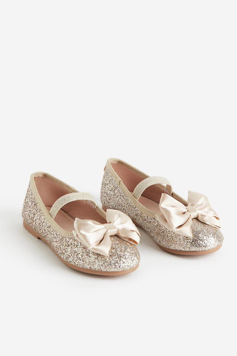 Appliquéd Ballet Flats | H&M (US + CA)