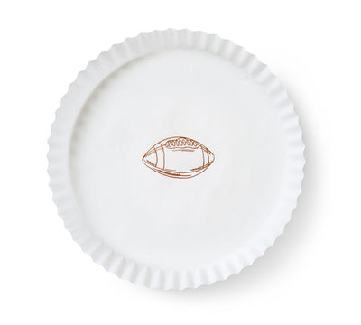 "Touchdown!" preformed plate liners | Plate & Pattern