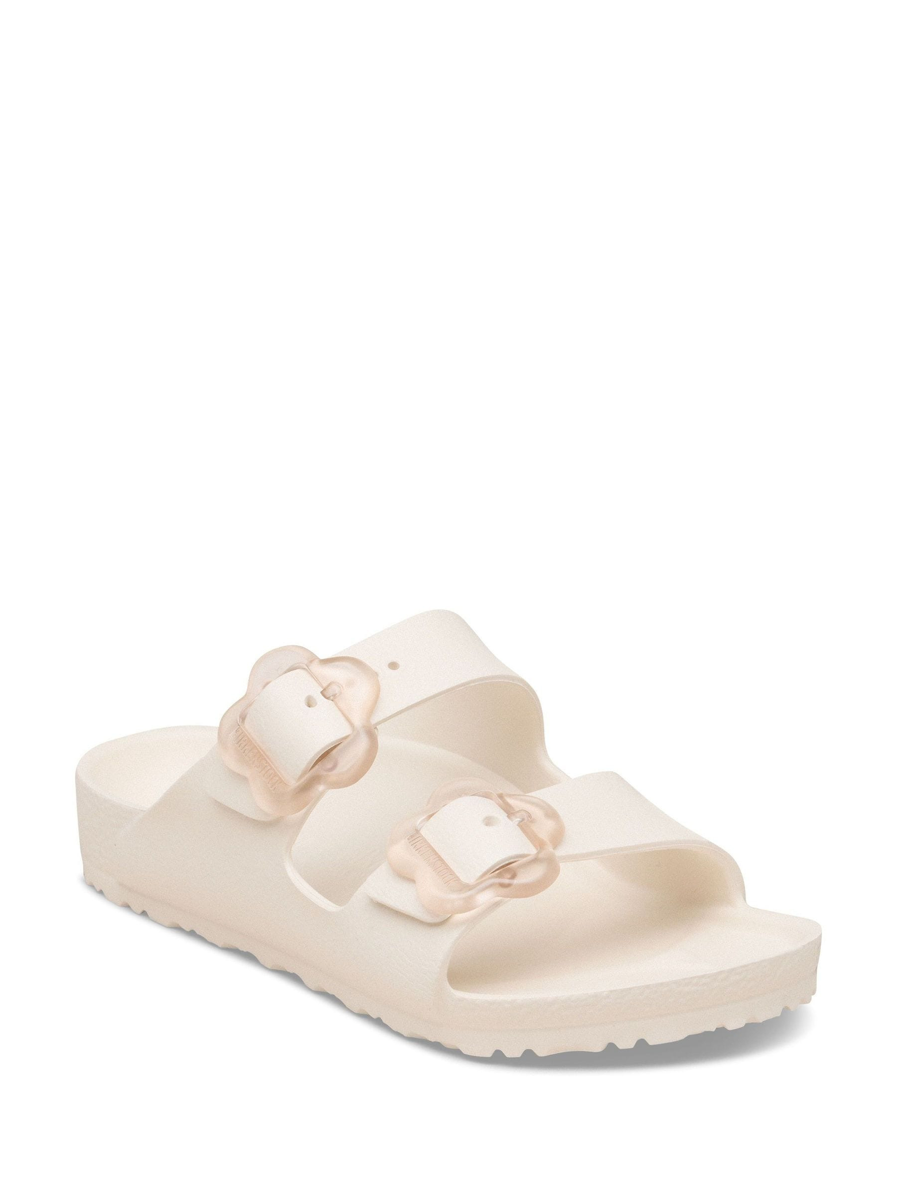 Birkenstock Birkenstock White Arizona EVA Flower Buckle Sandals | Next US