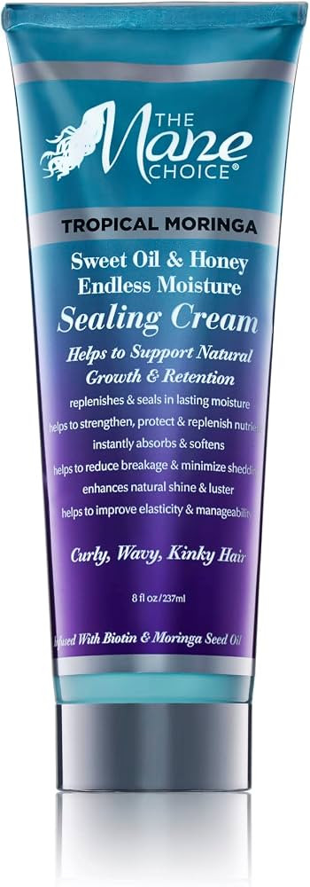 The Mane Choice Tropical Moringa Sweet Oil & Honey Endless Moisture 8 Ounce | Amazon (US)