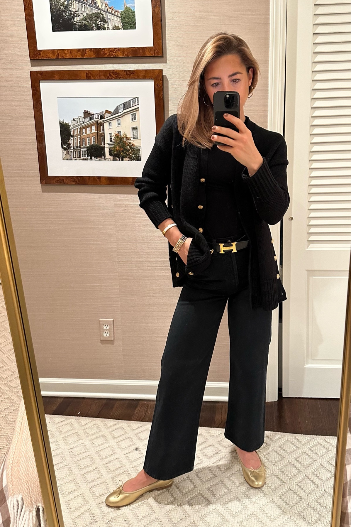 These new AG black jeans are perfect to dress up or down. Love with a Margaux flat or a heeled bootie #workoutfit #ootd #winteroutfits

#LTKworkwear #LTKstyletip #LTKSeasonal