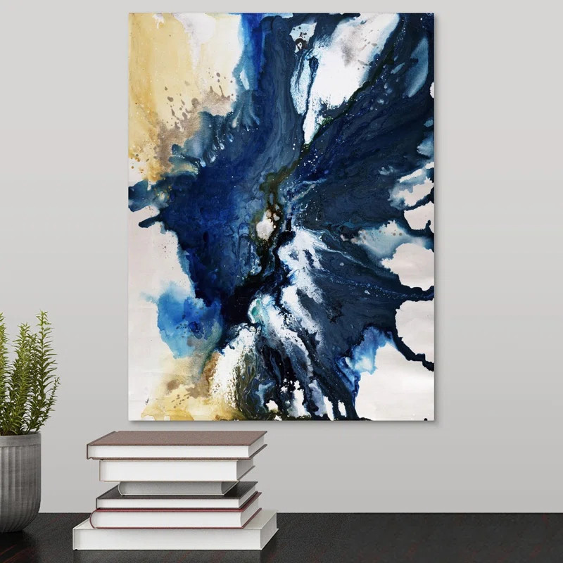 Uniform Pitch by Rikki Drotar - Painting on Canvas | Wayfair North America