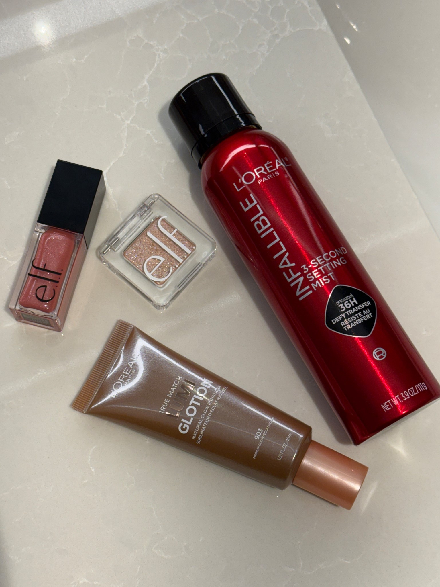 Favorite products from my glam today ❤️ I got them on Walmart! 

#WalmartPartner 
@walmart 
@shop.ltk 