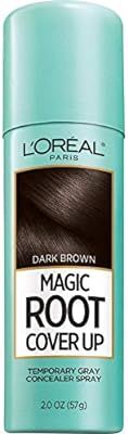 L'Oreal Paris Magic Root Cover Up Gray Concealer Spray Dark Brown 2 oz. | Amazon (US)