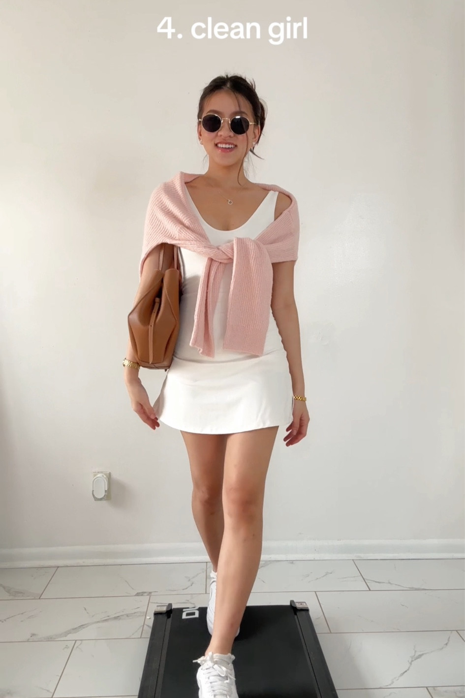 Wearing everything in size XS