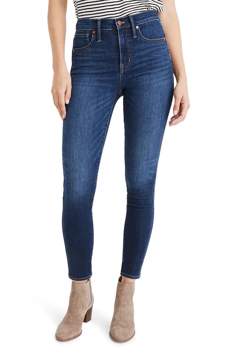 10-Inch High Waist Skinny Jeans: Cashmere Denim Edition | Nordstrom