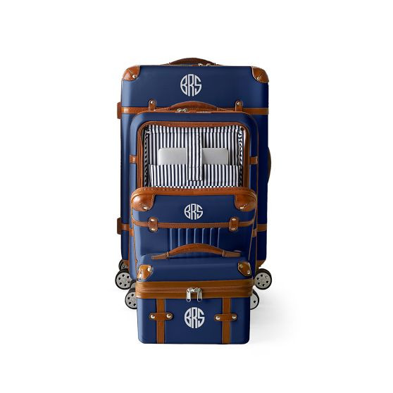 Terminal 1 Checked, Zip Front Carry-On, Cosmetic Case Set | Mark and Graham