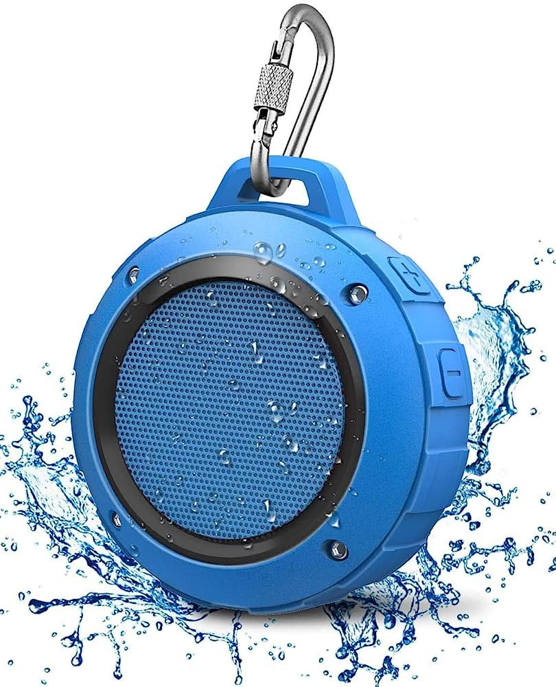 Kunodi Outdoor Waterproof Bluetooth Speaker, Wireless Portable Mini Shower Travel Speaker with Su... | Amazon (US)