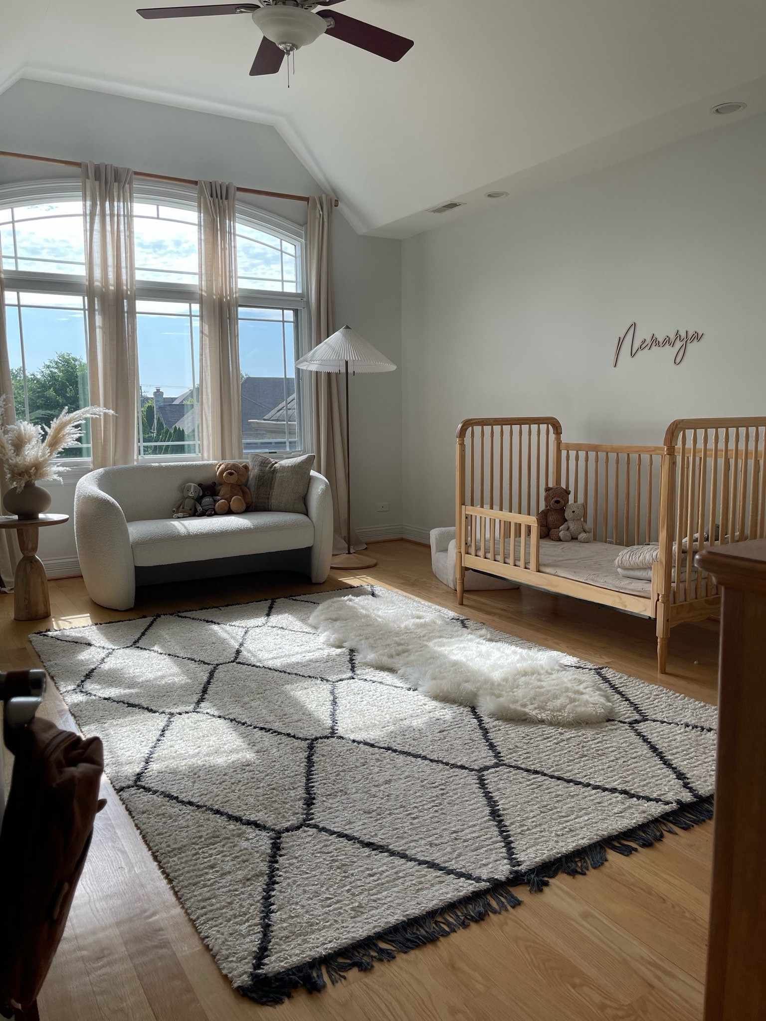 Baby’s room with the crib! This is what it looked like before we transitioned our two year old to his new twin bed! 

#LTKbaby #LTKfamily #LTKkids