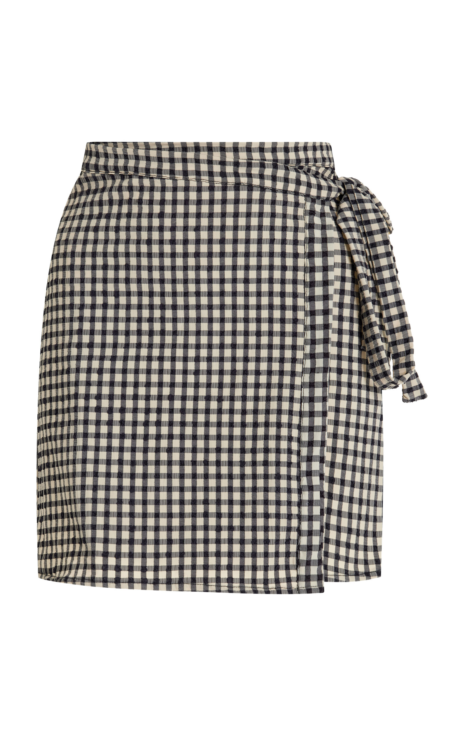 Exclusive Gingham Wrap Skirt | Moda Operandi (Global)