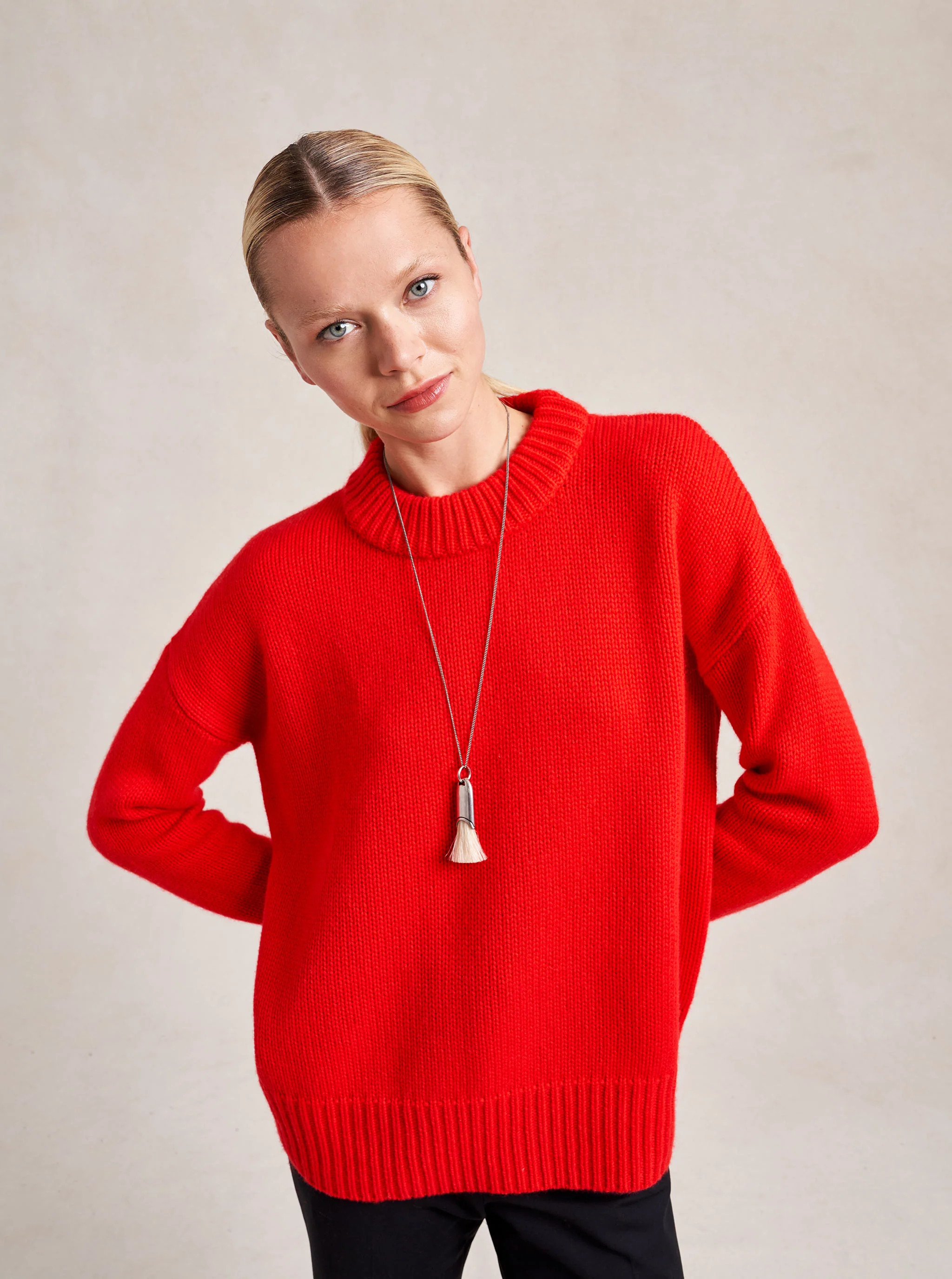 Solid Marin Sweater | La Ligne