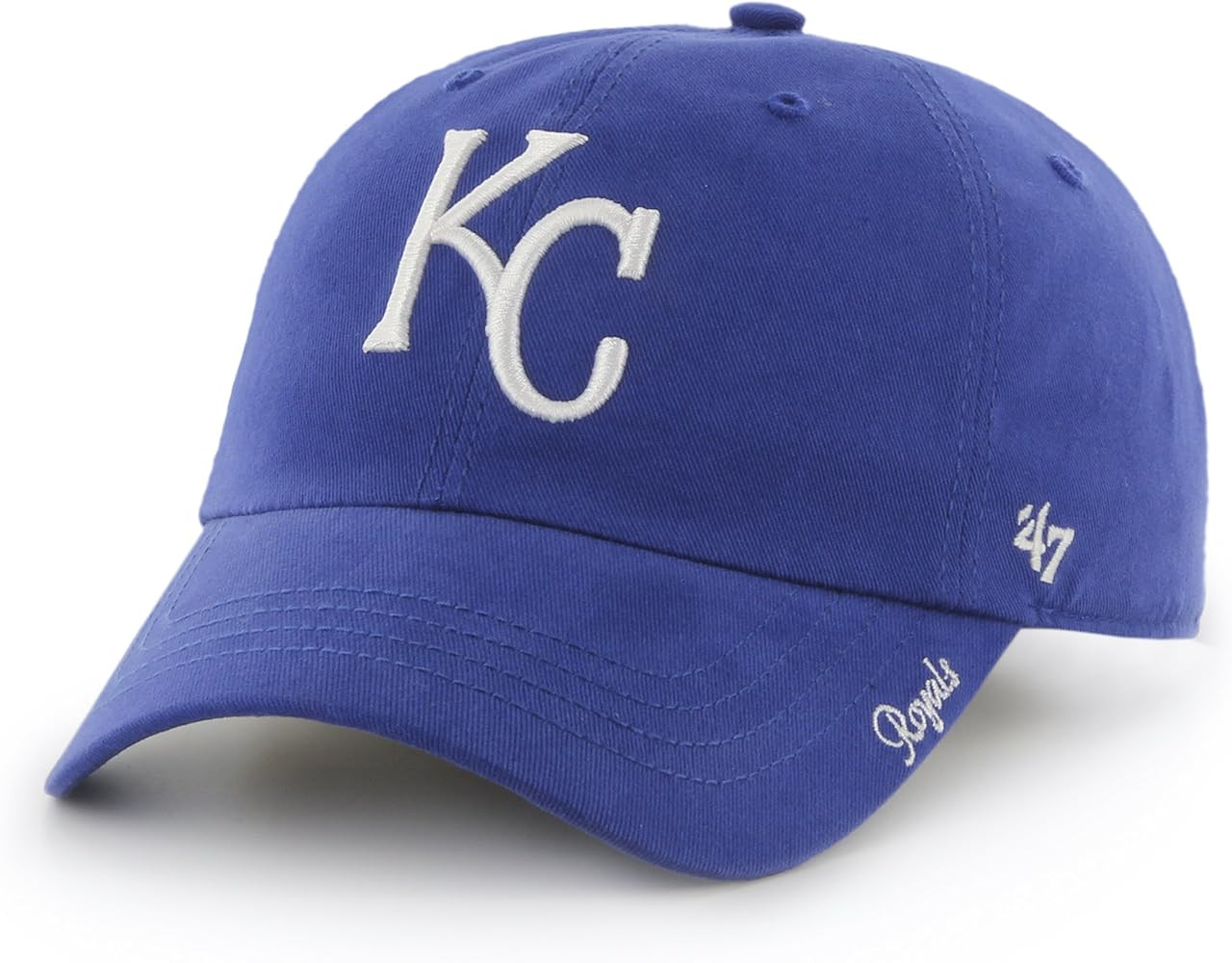 MLB Kansas City Royals Women's '47 Miata Clean Up Adjustable Hat, Royal | Amazon (US)