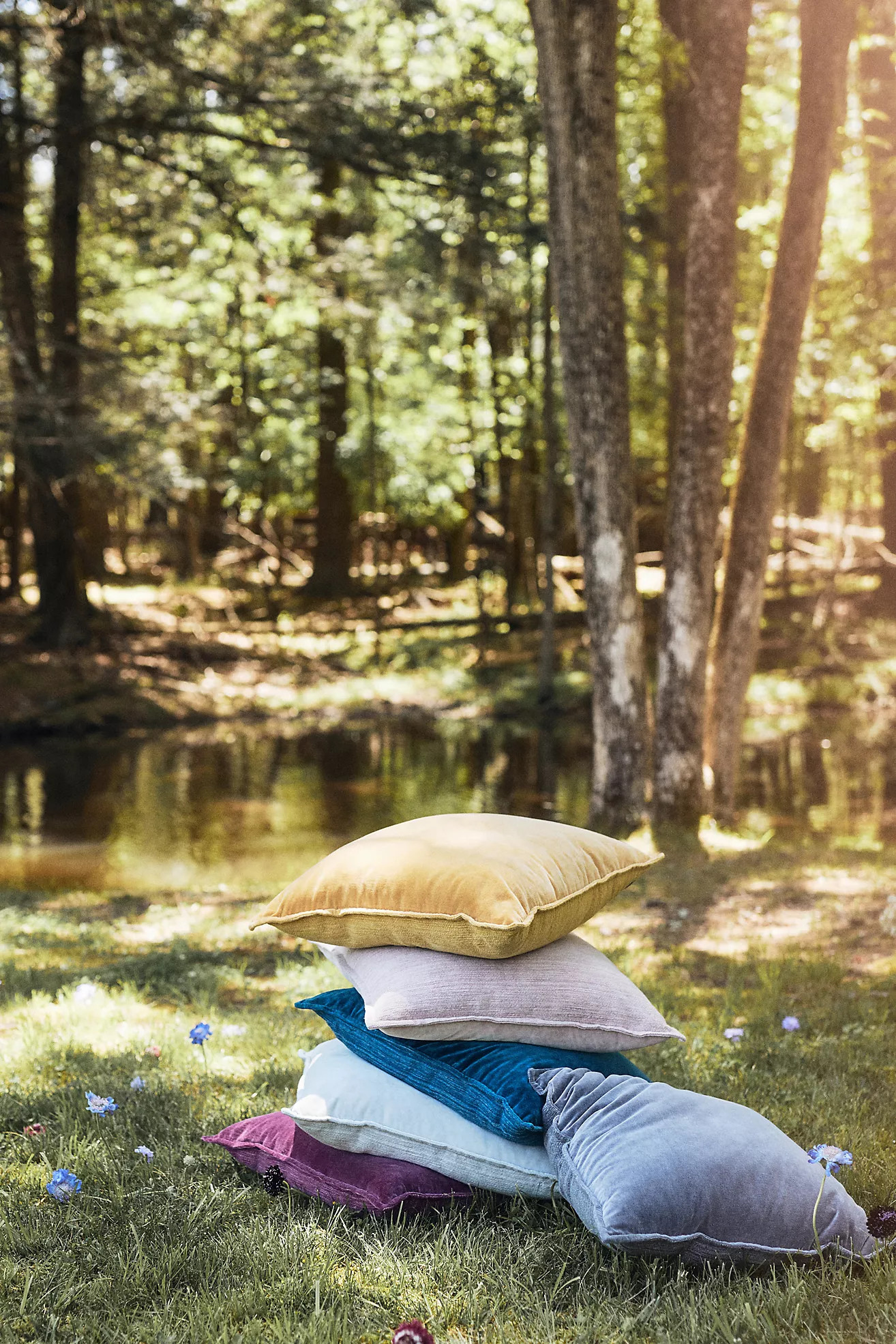 Velvet Trova Pillow | Anthropologie (US)