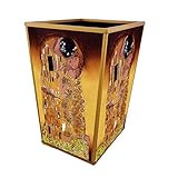 Handmade Basket - Lovers Kissing on Gustav Klimt's Painting The Kiss - Handmade Decorative Household | Amazon (US)