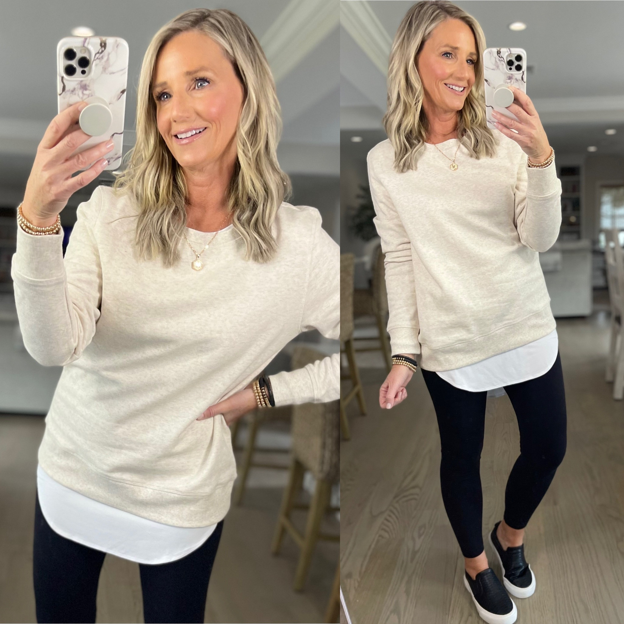 My oh so soft french terry sweatshirt is just $13.60 on SALE now! Grab my tunic tee to wear with leggings! Also on sale, just around $10 🔥 

LEGGINGS 
SWEATSHIRT
TUNIC TEE SHIRT

#LTKsalealert #LTKunder50 #LTKstyletip