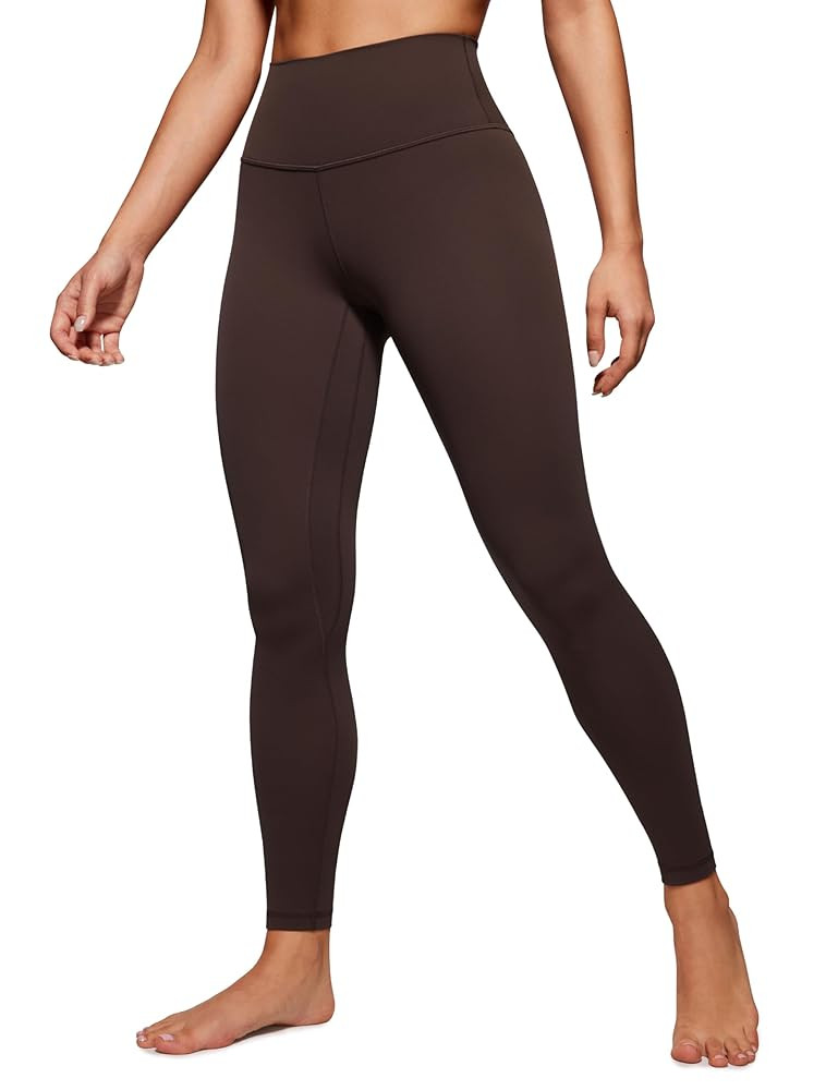 CRZ YOGA Womens Butterluxe High Waisted Yoga Leggings 28" - Double Seamed Buttery Soft Comfy Athl... | Amazon (US)