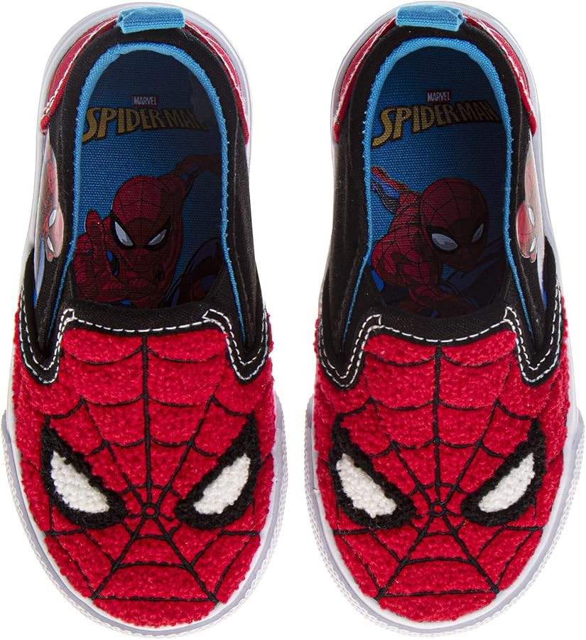 Josmo Shoes Cartoon Lowtop Sneakers Slipon Sneaker Casual Fashion Canvas Shoe Spiderman Sonic TMN... | Amazon (US)
