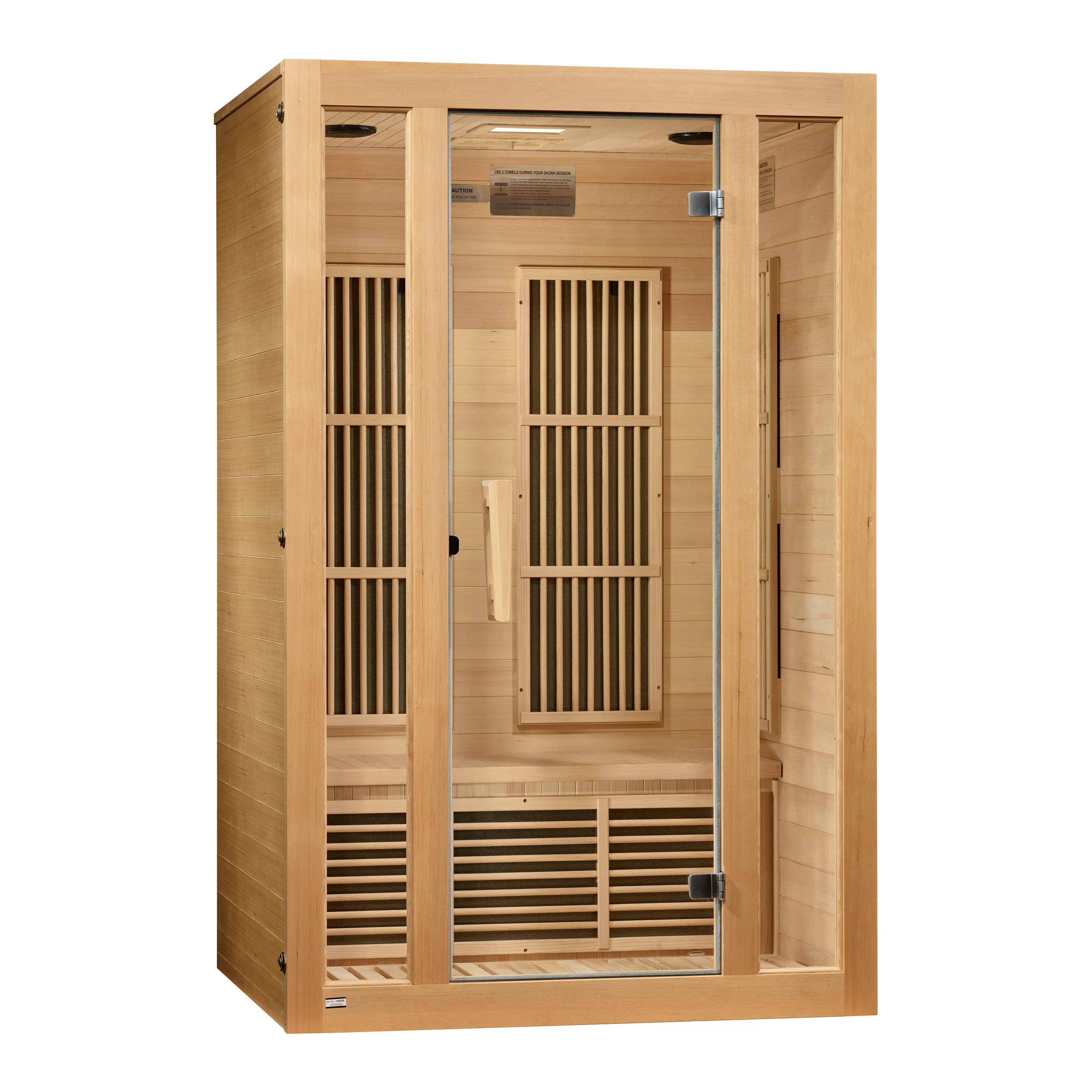 Dynamic Saunas 2 - Person FAR Infrared Sauna in Hemlock | Wayfair North America