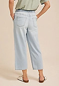 m jeans by maurices™ High Rise Light Soft Straight Cropped Jean | Maurices