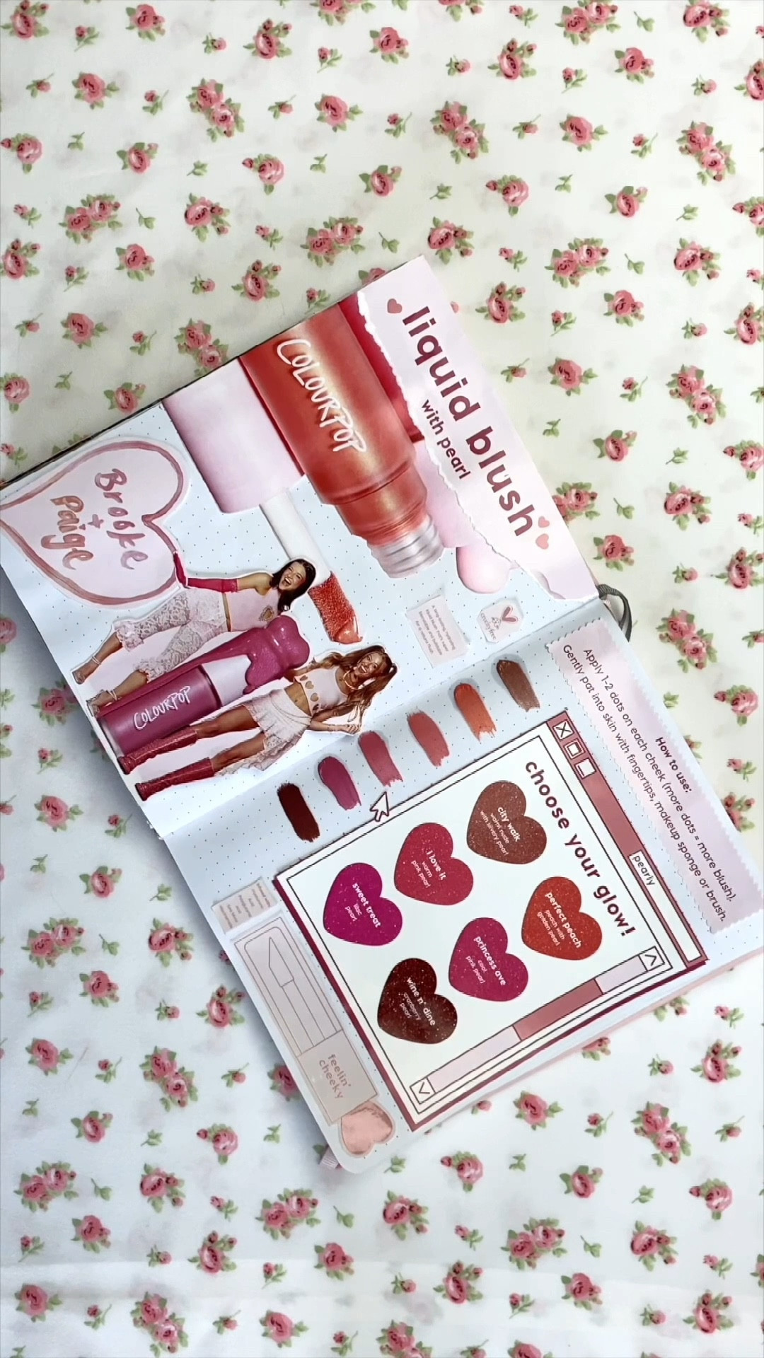 ofc I had to bring back the makeup journal for the new pearl @colourpopcosmetics liquid blushes 💋

@brookehyland and @paigehyland1 look amazing as always 💕 ( obsessed with those outfits! also love that they used a physical prop instead of AI lol) 

#makeupjournal #junkjournal #prhaul #junkjournalideas  #colourpopme #liquidblush #skincaremakeup #grwm #dancemoms 

#LTKWatchNow #LTKBeauty #LTKFestival