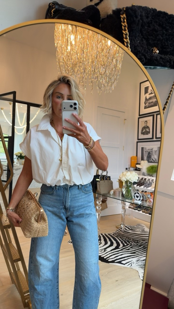 Classic, chic, and affordable… with great quality 🔥🔥🔥 size down in top I’m in a small and size up 1 size in denim