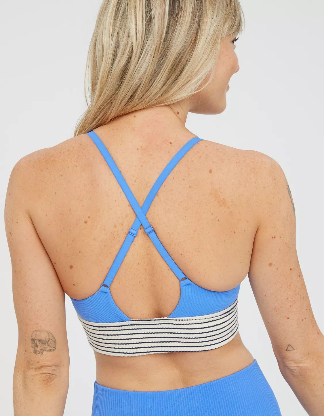 OFFLINE By Aerie Ribbed Scoop Sports Bra | American Eagle Outfitters (US & CA)