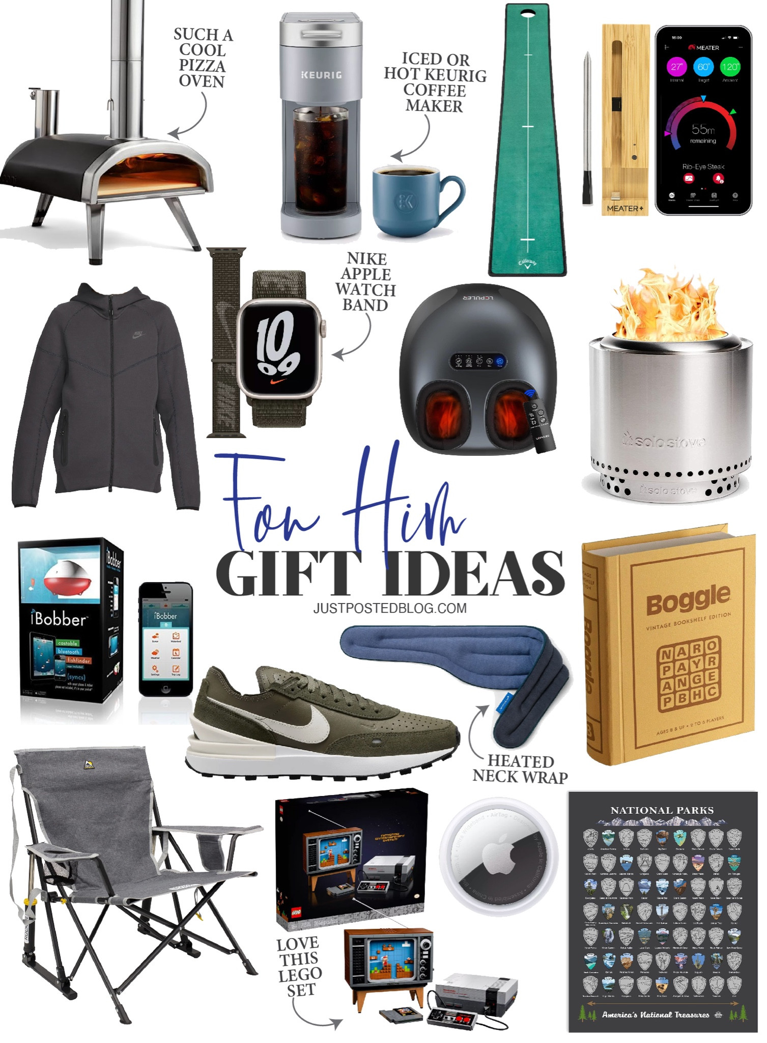 A gift guide full of ideas for him! 

#LTKGiftGuide #LTKHoliday #LTKsalealert