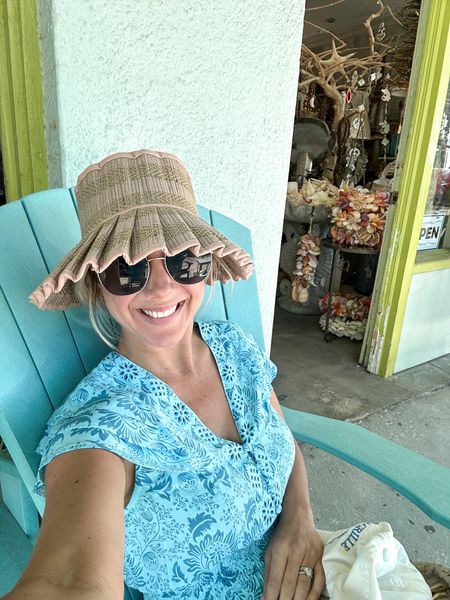 Vacation Dress
beach hat | sunglasses | Florida 

#LTKtravel #LTKSpringSale #LTKsalealert