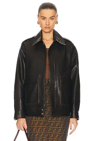Drey Leather Jacket | FWRD 