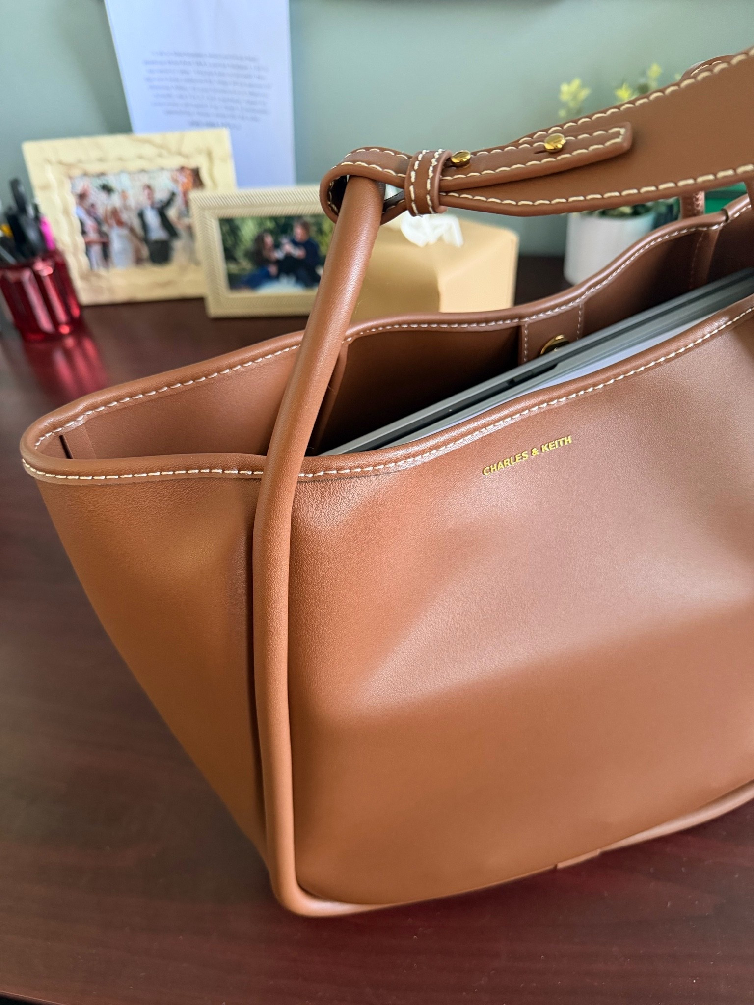 I’ve been getting SO many compliments on my work bag, and I’m just as obsessed with it 😍 Amazing quality and actually big enough to hold my laptop and some without feeling overly bulky. Could not recommend more! 

work bag, best work bag, chic work bag, leather work bag

#LTKWorkwear #LTKmomlife #LTKdayinmylife