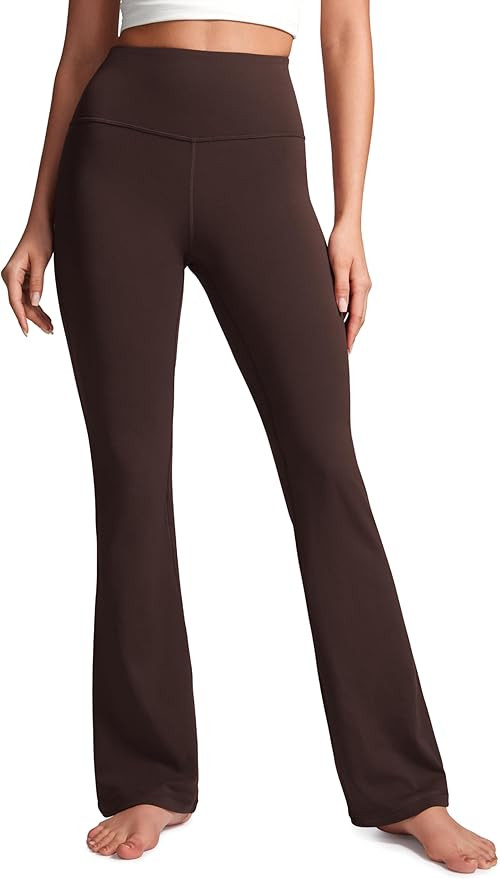 CRZ YOGA Womens Butterluxe High Waist Flare Pants 29" / 30.5" / 32" / 33.5" - Wide Leg Bootcut Yo... | Amazon (US)
