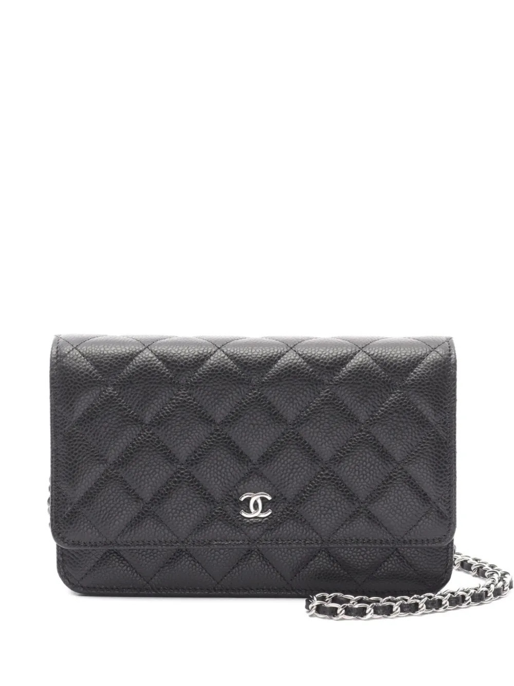CHANEL Pre-Owned 2021 Classic Flap wallet - Black | Farfetch Global