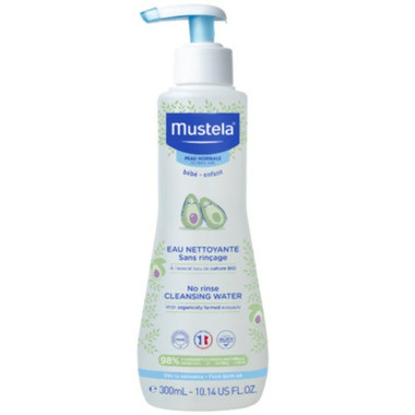 Mustela Face & Diaper Area No-Rinse Cleansing Water | Well.ca