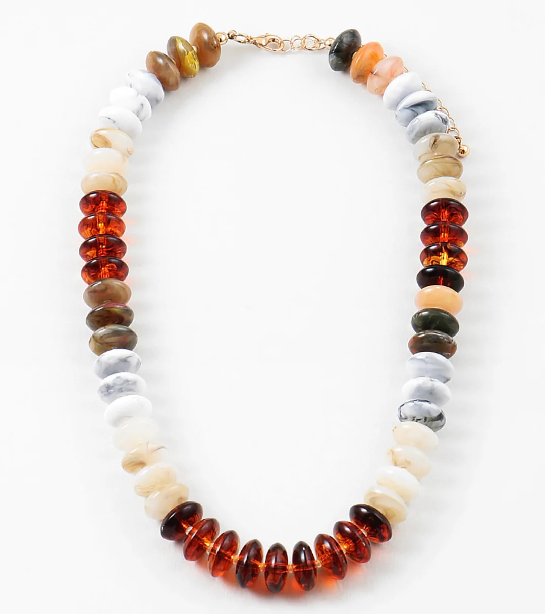 Honey Maple Resin Necklace | Erin McDermott Jewelry