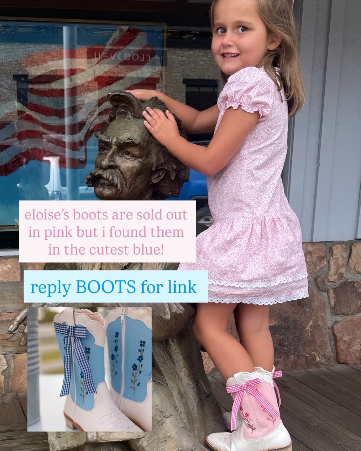 Adorable boots for little girls! Eloise LOVES hers!

#LTKootd #LTKKids #LTKTravel
