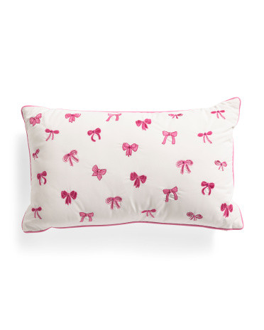 14x24 Bow Pillow | TJ Maxx